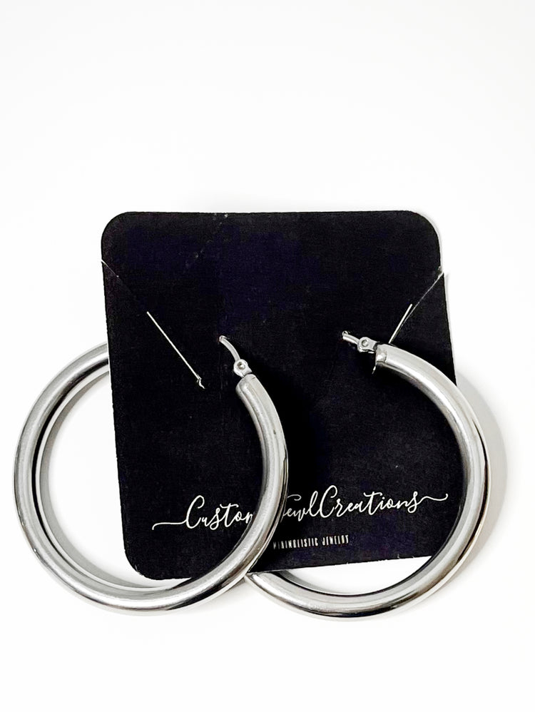 Olivia Large Hoops