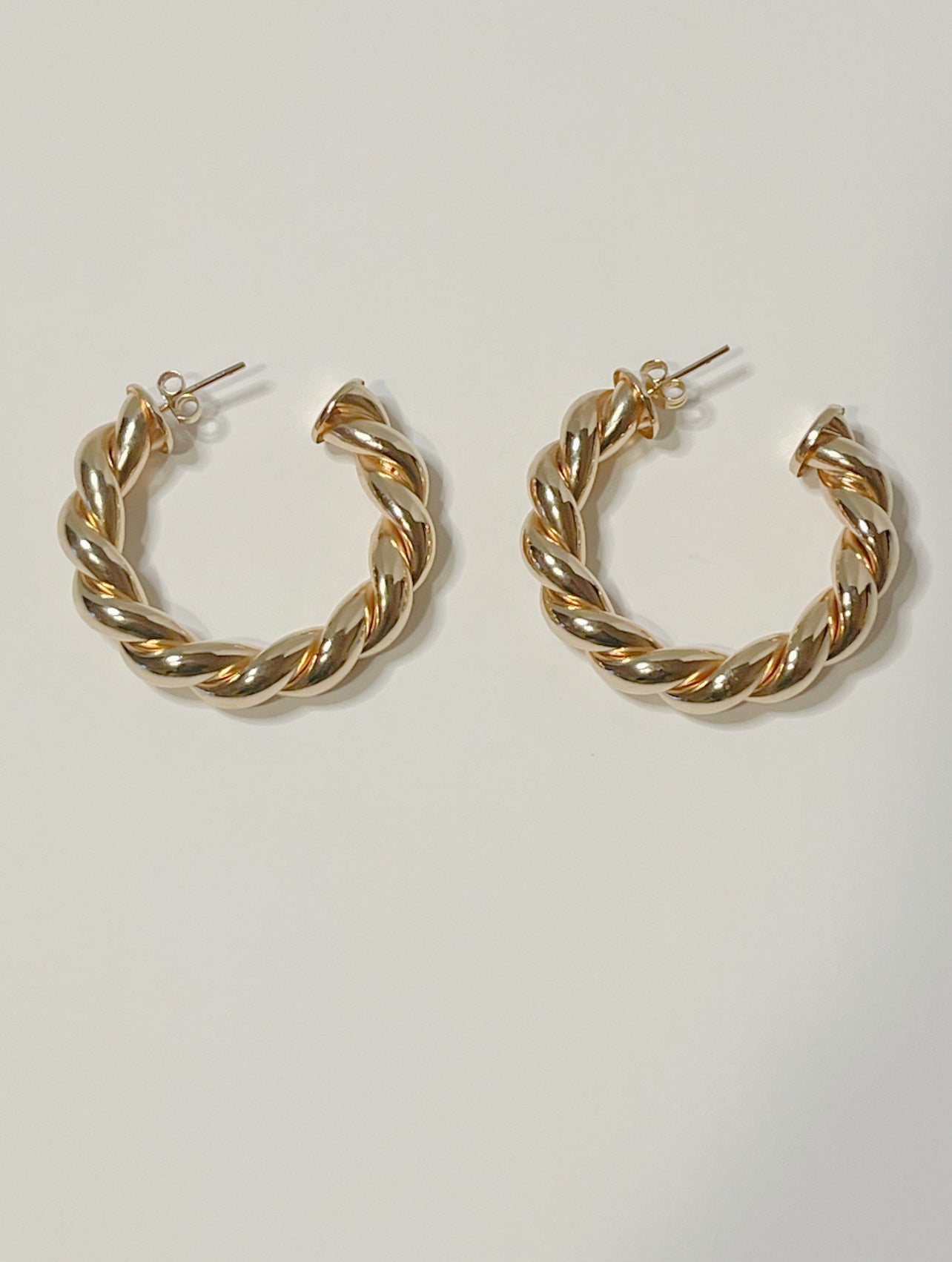 Twisted Hoops (Mini & Large)